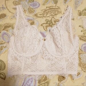 VS 2 Piece Bra / Panty DREAM ANGEL Elegant Lace Bralette/ PANTY